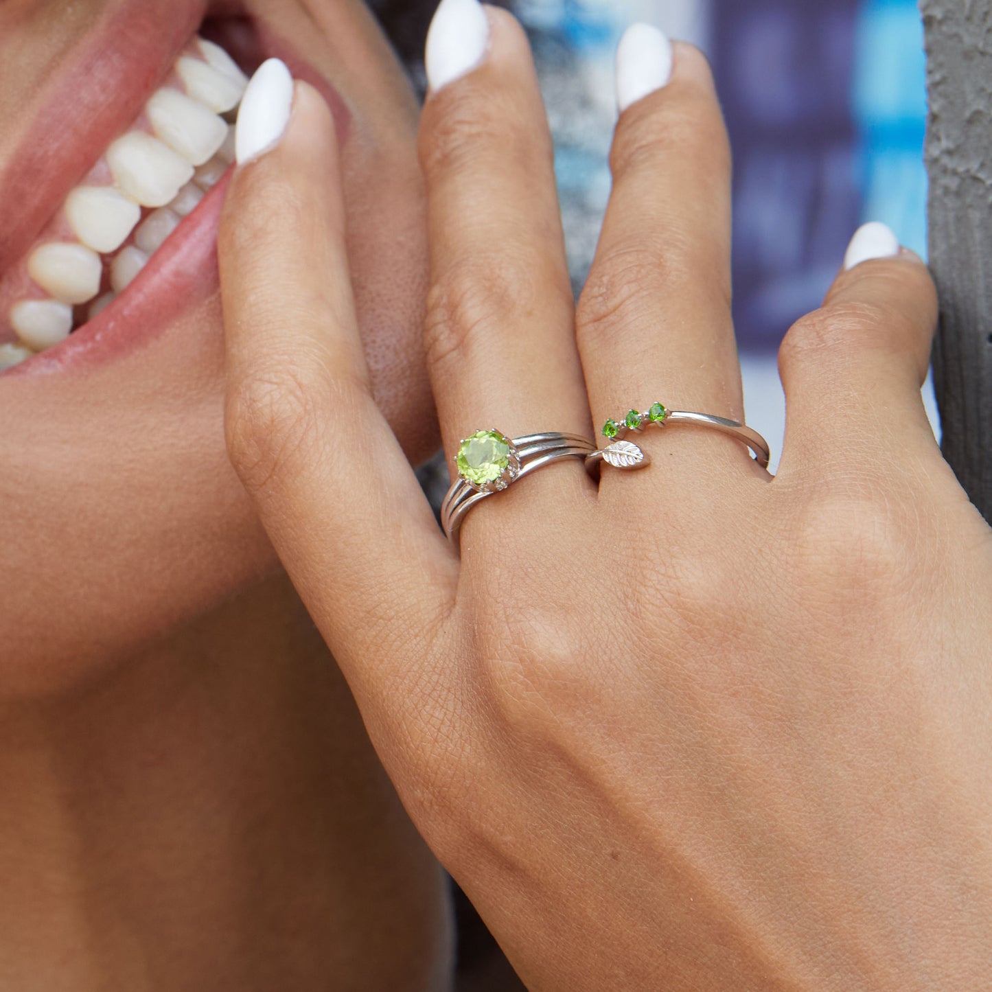 Eternal Life Peridot Ring