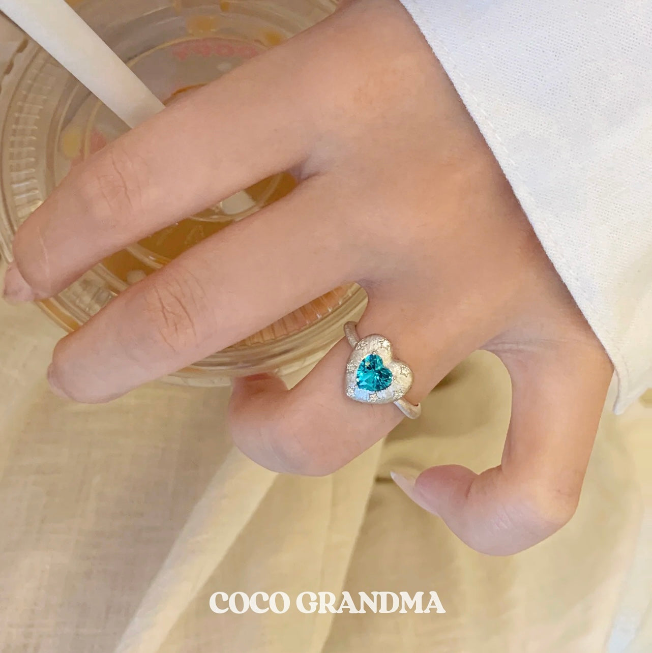 Blue-Greenish Lake Ring