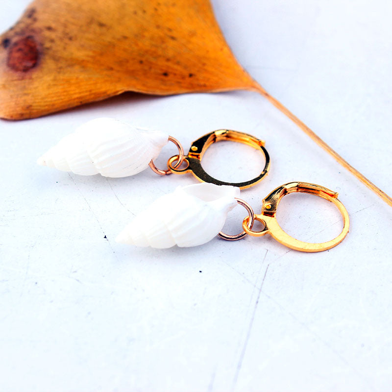 seashell earrings