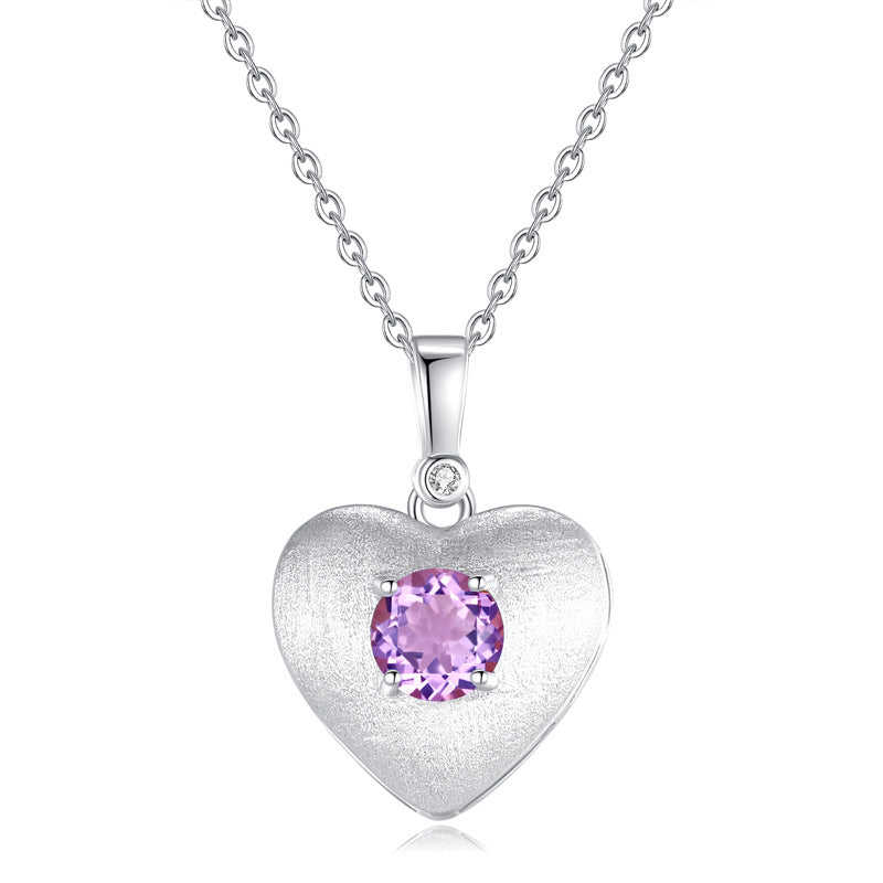 Ocean's Vision - Sterling Silver Gems Topaz Necklace For Women