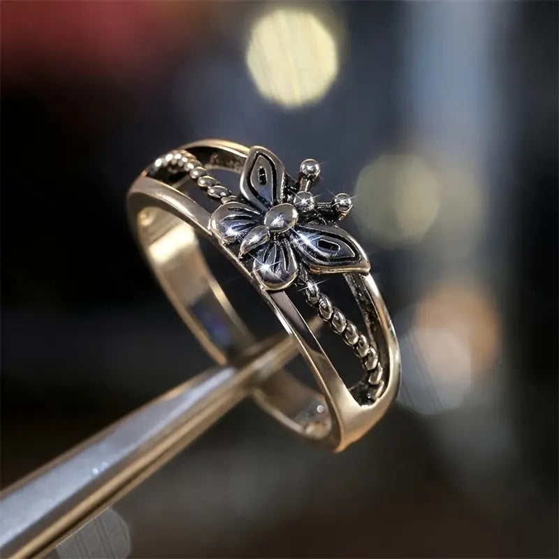 Butterfly Sterling Silver Ring