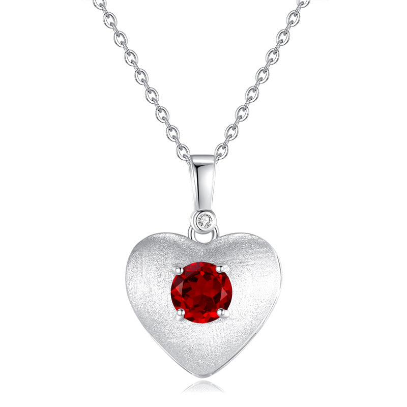 Ocean's Vision - Sterling Silver Gems Topaz Necklace For Women