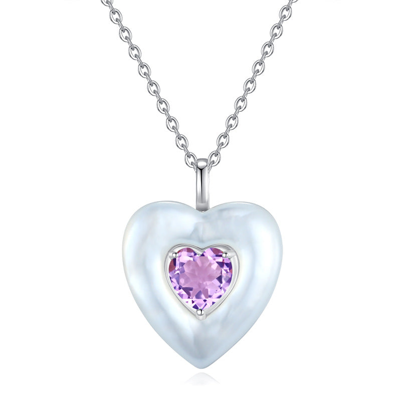 Ocean's Love – Mother of Pearl Necklace for Women