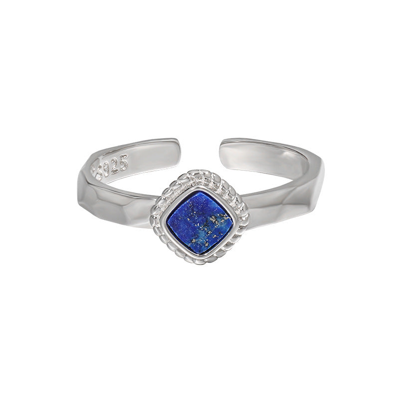 Boho Sky -Sterling Silver Stone Ring