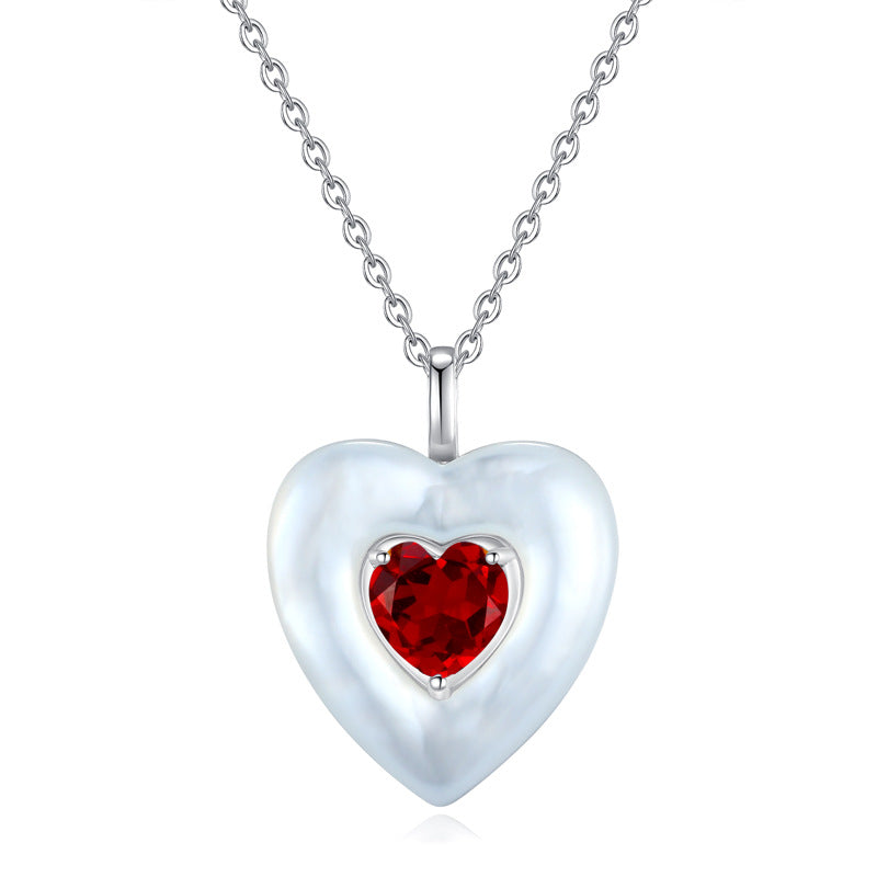 Ocean's Love – Mother of Pearl Necklace for Women