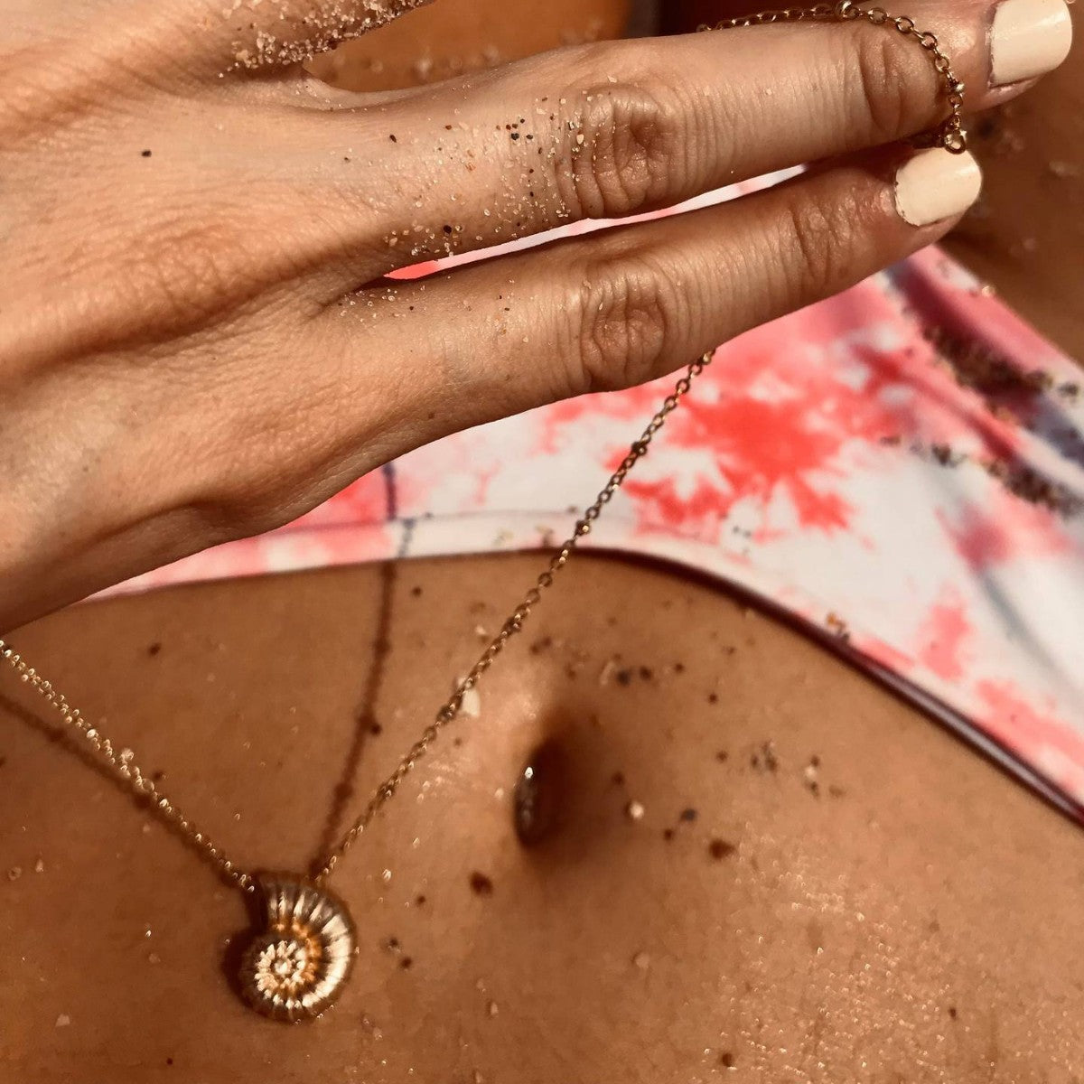 Golden Shell Necklace