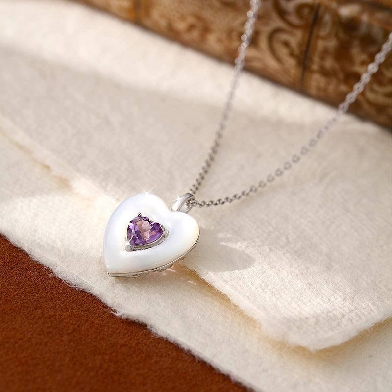 Ocean's Love – Mother of Pearl Necklace for Women