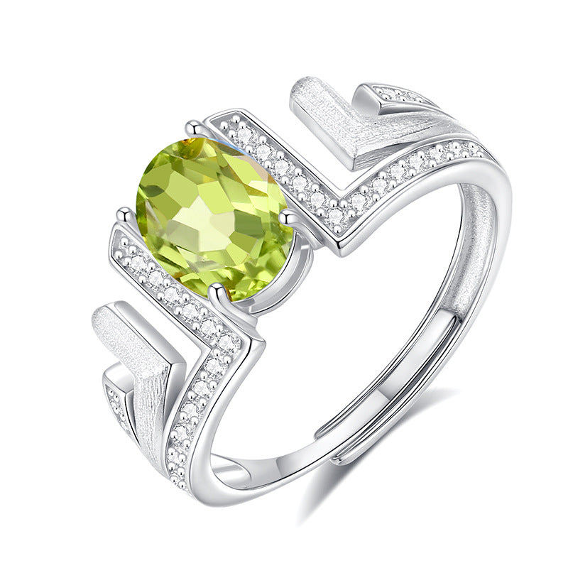 Ocean's Pages - Natural Stone Ring Jewelry for Women
