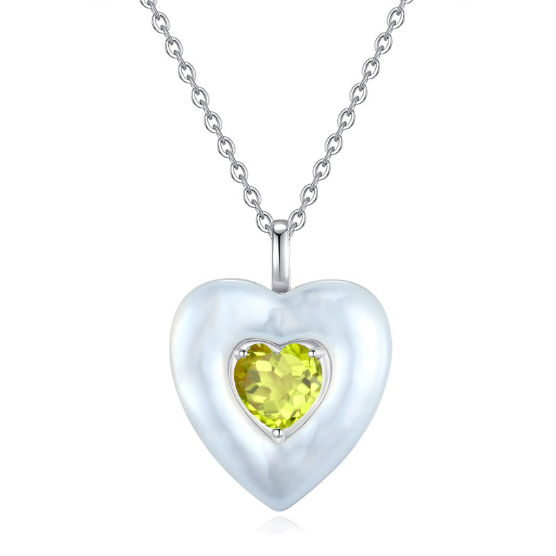 Ocean's Love – Mother of Pearl Necklace for Women