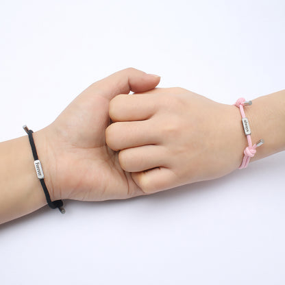 Double Magnetic Bracelet for Valentines Gift