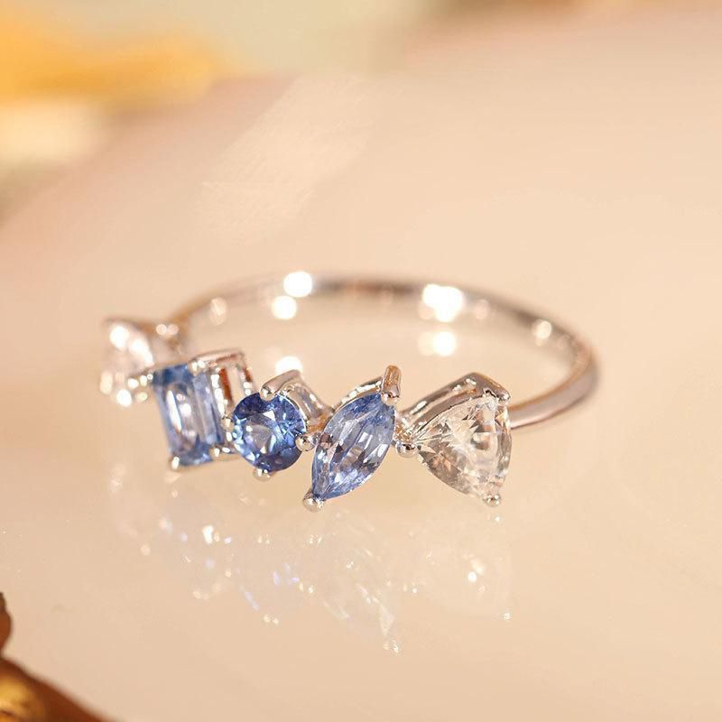 Lake Sapphires Ring