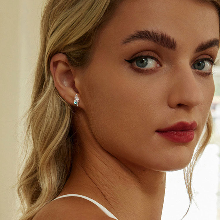 Conch Sterling Silver Earrings