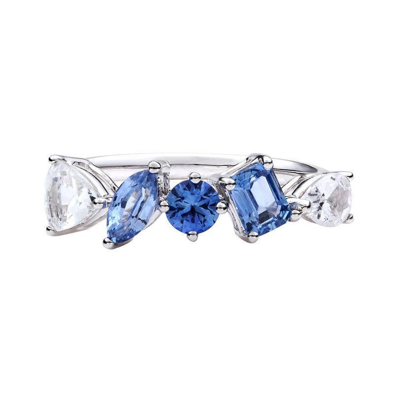 Lake Sapphires Ring