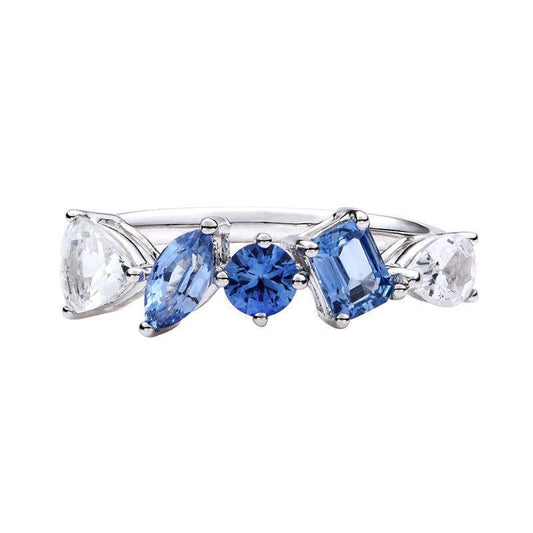 Lake Sapphires Ring
