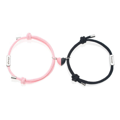 Double Magnetic Bracelet for Valentines Gift