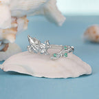 Bague en coquillage de conque