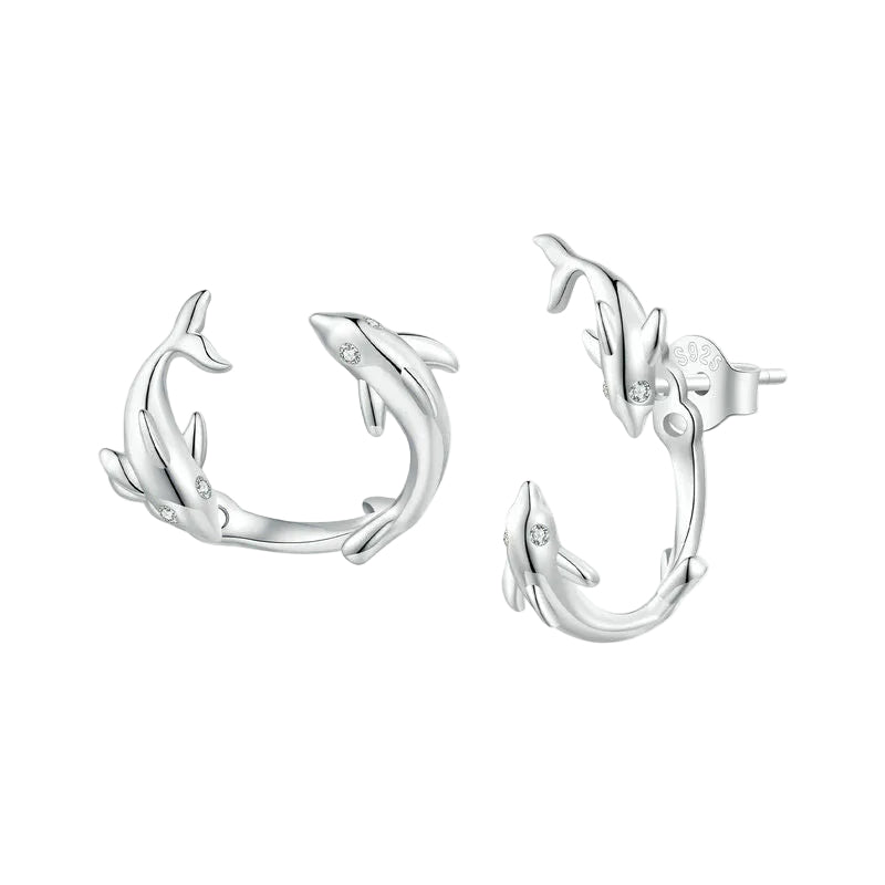 Pendientes de delfín