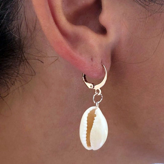 seashell earrings
