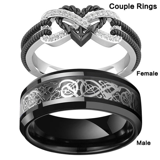 Halloween Couple Rings