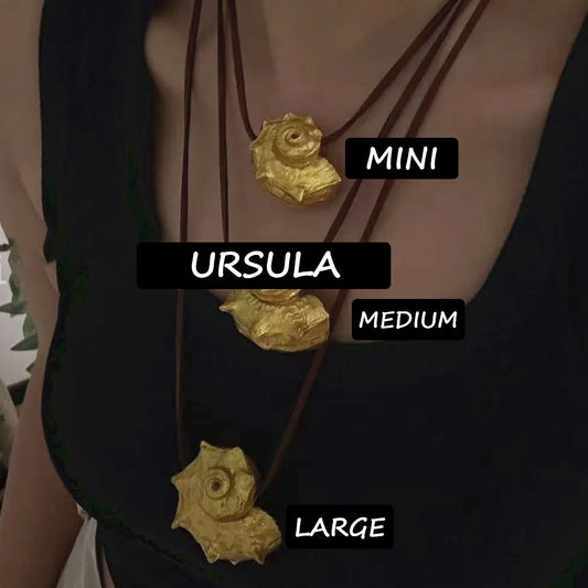 Ursula - Gold Conch Necklace