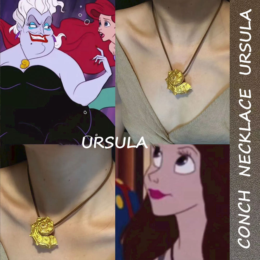Ursula - Gold Conch Necklace