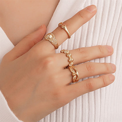 Mask Skull Ring