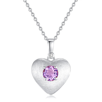Ocean's Vision - Sterling Silver Gems Topaz Necklace For Women