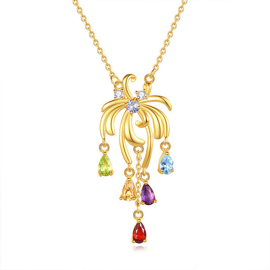 Firework Art - Sterling Silver Necklace