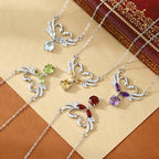 Swan's Heart - Swan Pendant Necklace