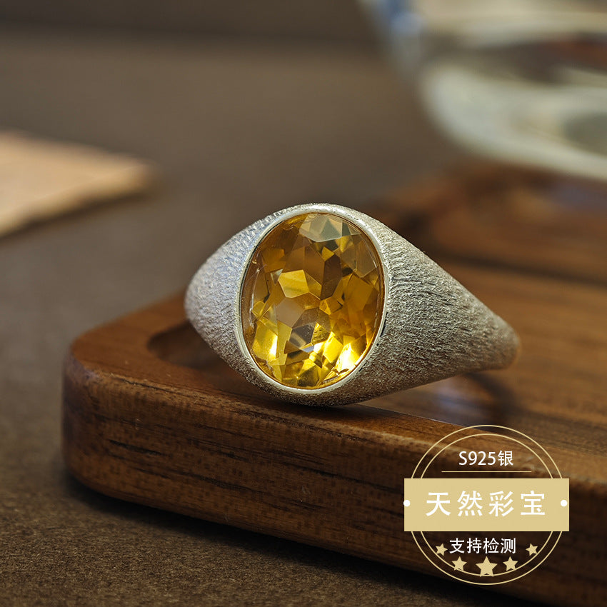 Classic Citrine Ring