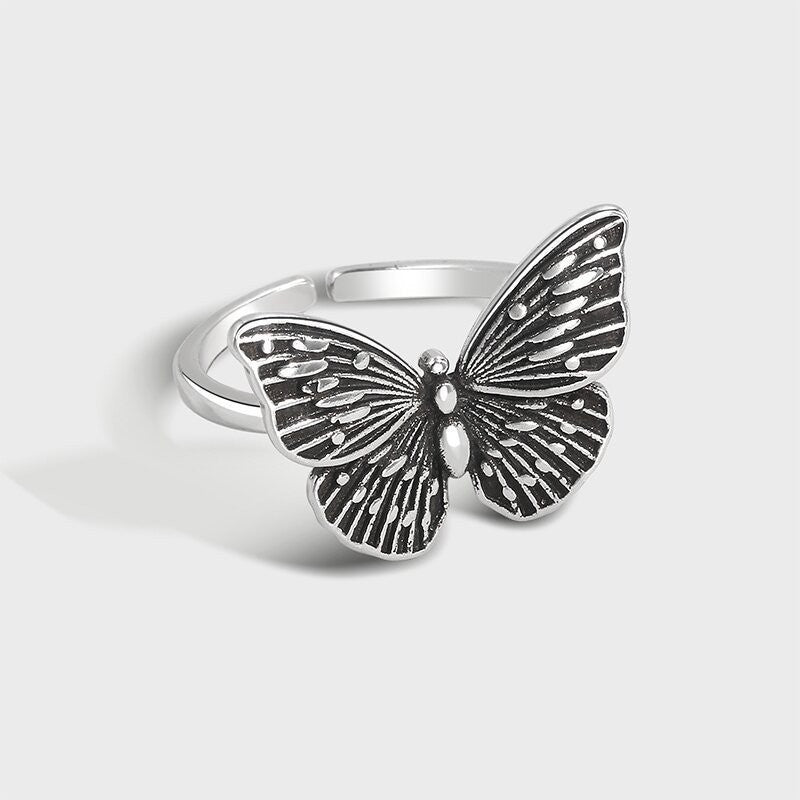 Butterfly Sterling Silver Ring