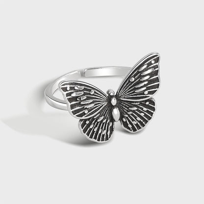 Butterfly Sterling Silver Ring