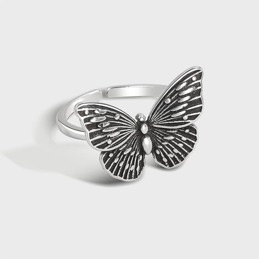 Butterfly Sterling Silver Ring