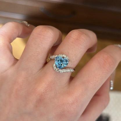 Love Sea Sterling Silver Ring