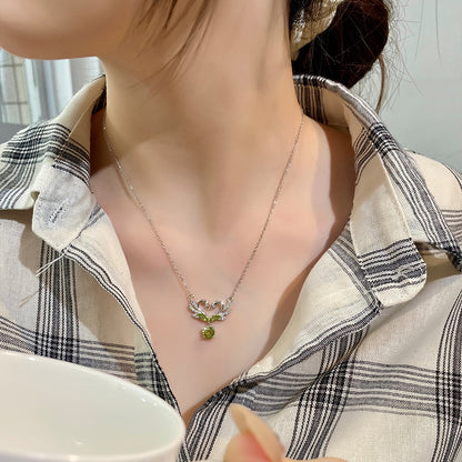 Swan's Heart - Swan Pendant Necklace