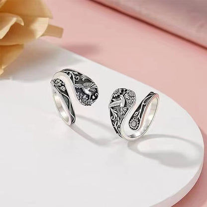 Hummingbird Sterling Silver Ring