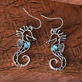Boucles d'oreilles hippocampe