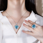 Ocean Heart Gemstone Set