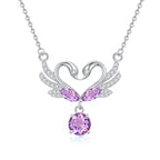 Swan's Heart - Swan Pendant Necklace