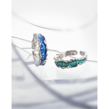 Skyline Wave - Sterling Silver Design Ring