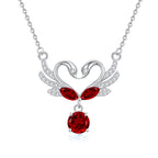 Swan's Heart - Swan Pendant Necklace