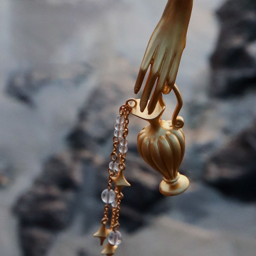 Hand Jug Necklace