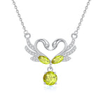 Swan's Heart - Swan Pendant Necklace