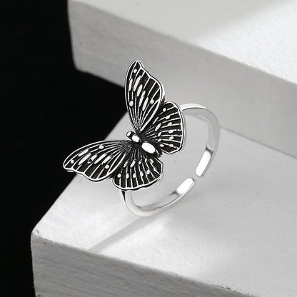 Butterfly Sterling Silver Ring