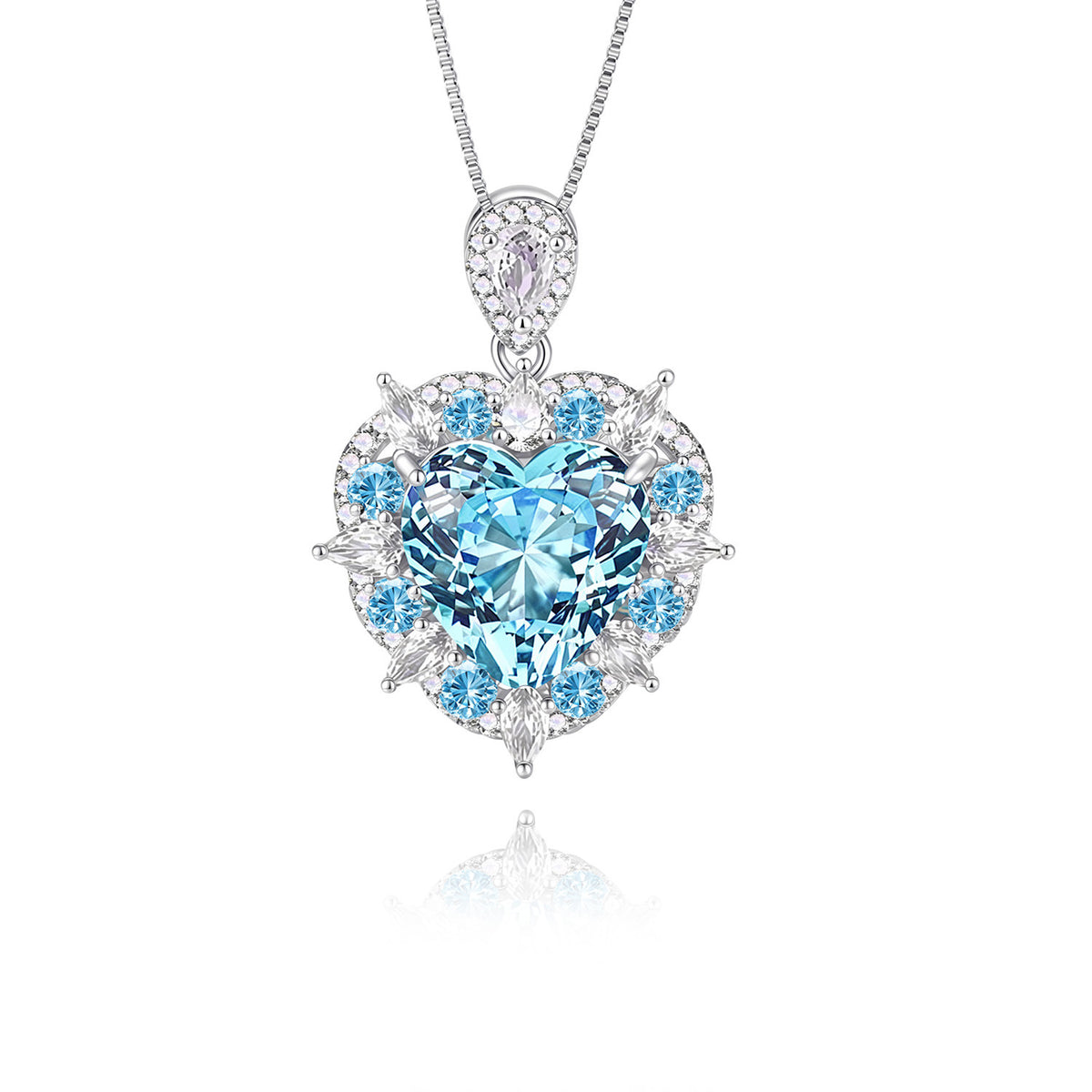 Ocean Heart Gemstone Set