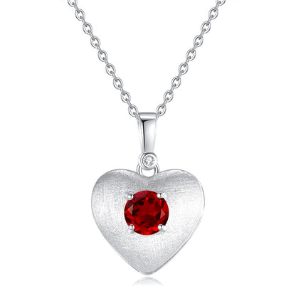 Ocean's Vision - Sterling Silver Gems Topaz Necklace For Women