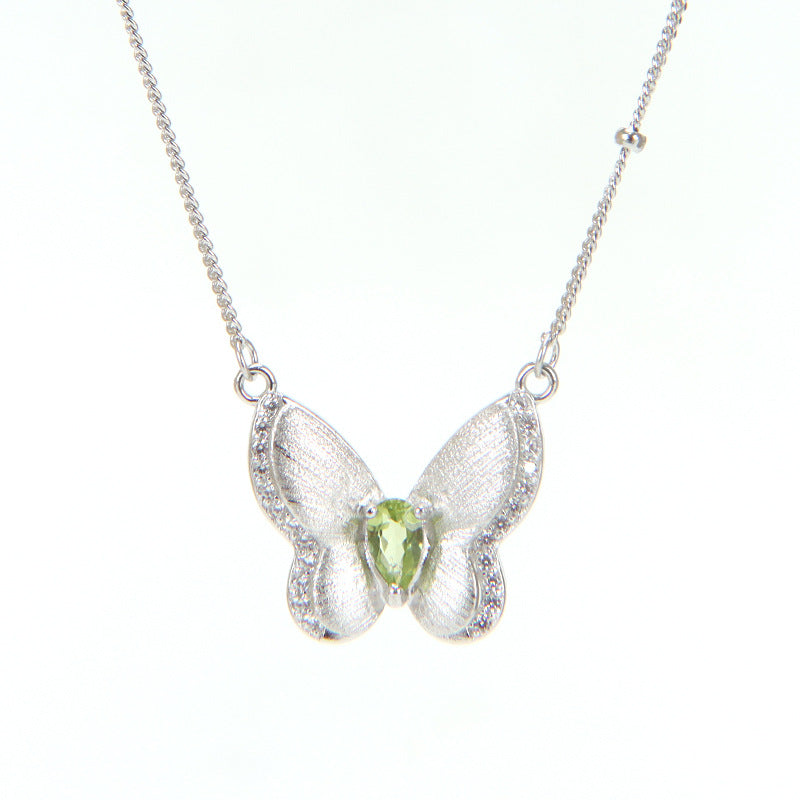 Ocean's Butterfly - Butterfly Pendant Necklace
