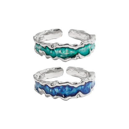 Skyline Wave - Sterling Silver Design Ring