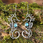 Boucles d'oreilles hippocampe