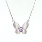 Ocean's Butterfly - Butterfly Pendant Necklace